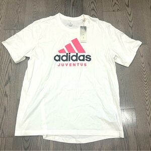 Juventus Adidas T-Shirt White Brand New With Tag